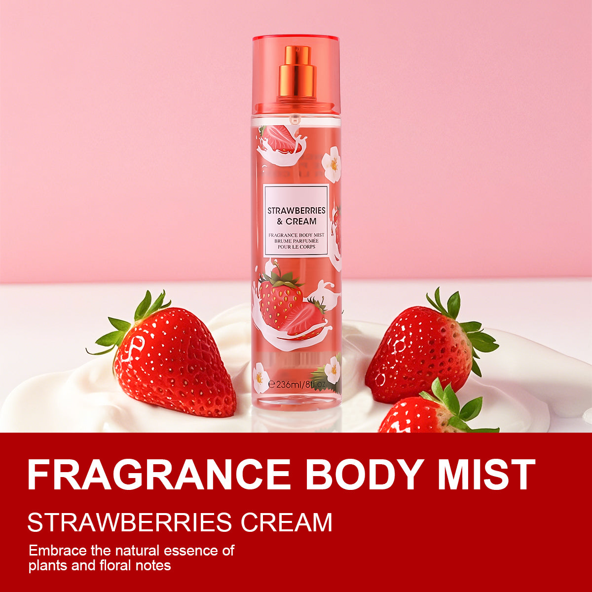 Love of Fruits Body Mist 4x 8 oz - Blackberry / Orange / Peach / Strawberry
