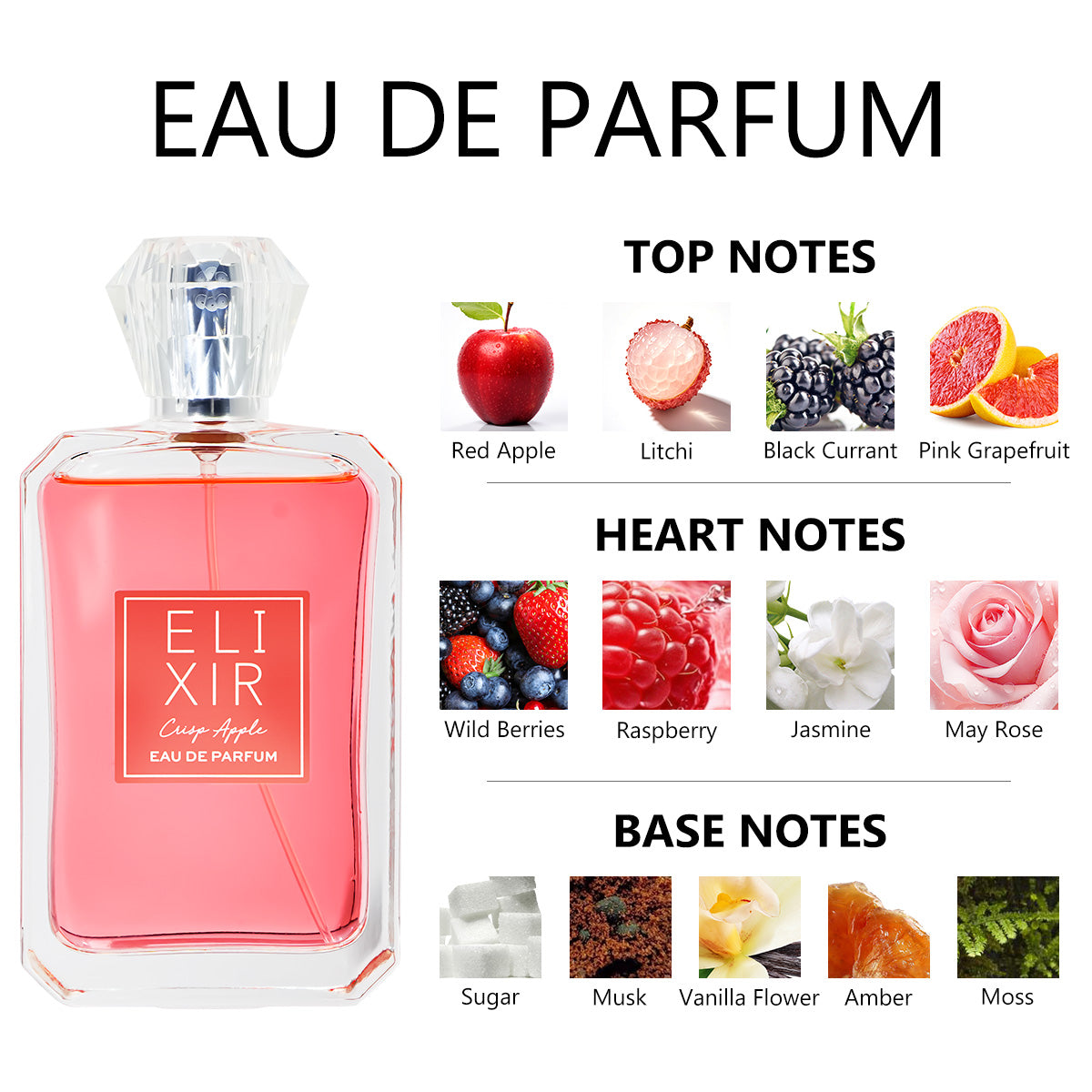 Elixir Crisp Apple Eau de Perfume 3.4 oz
