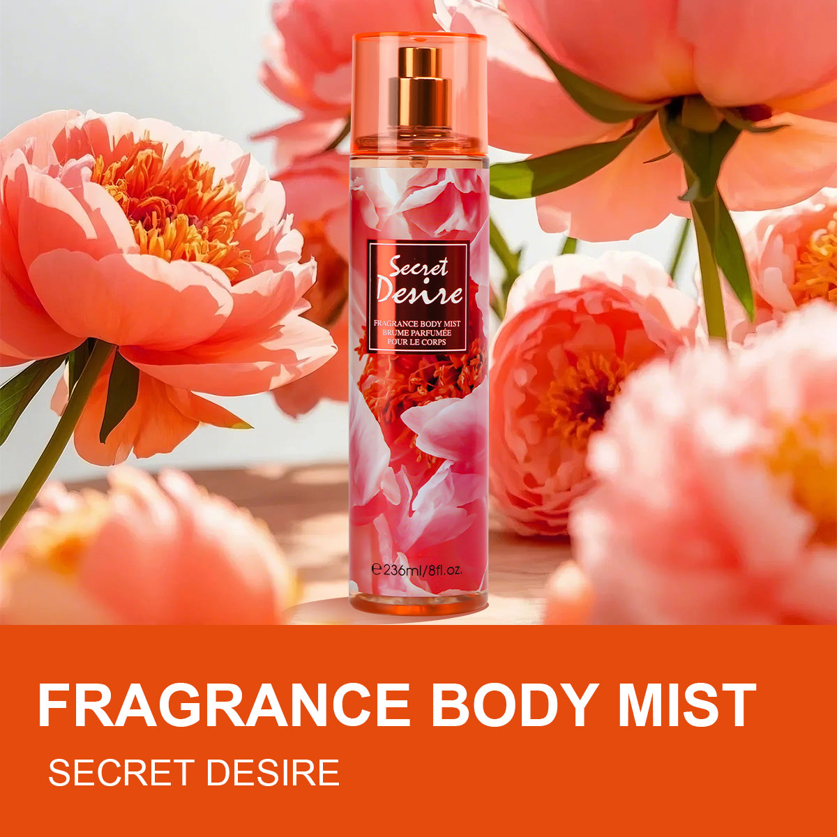 Love of Magic Body Mist 6x 8 oz - Cherry / Desire / Pea / Seduce / Spell / Vanilla