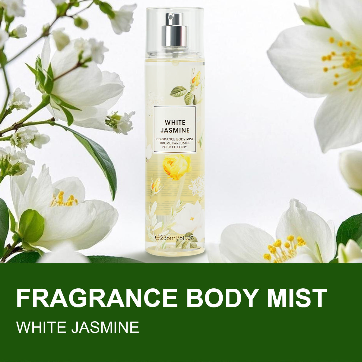 Love of Floral Body Mist 4x 8 oz - Jasmine / Lavender / Rose / Vanilla