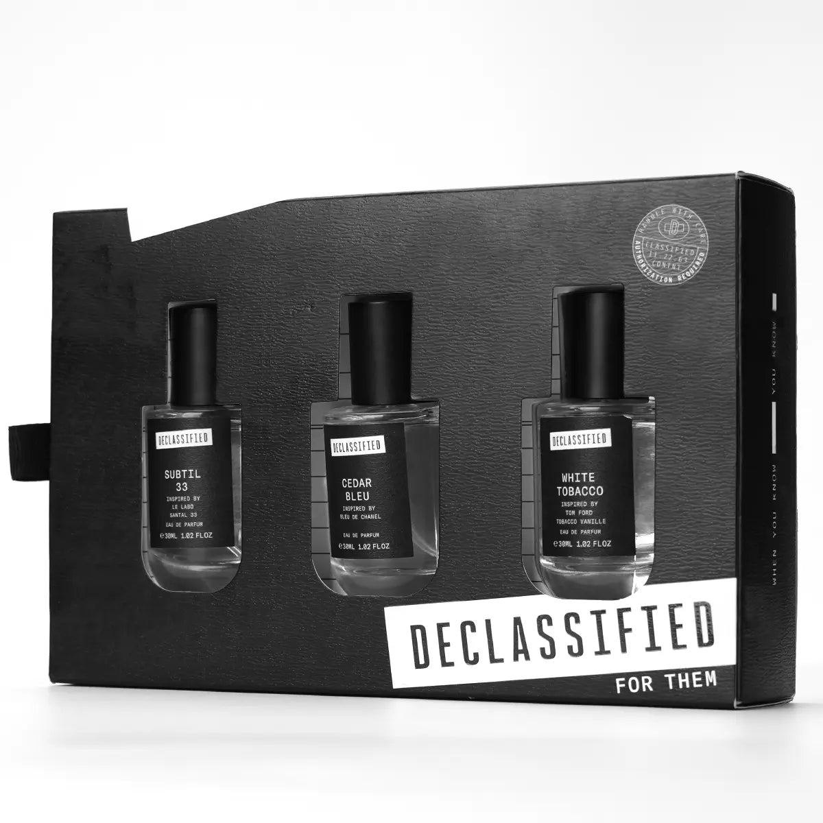 DECLASSIFIED GIFT SET