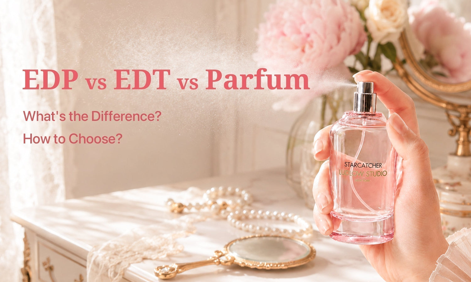 EDP vs EDT vs Parfum: What's the difference and Which One Should You Choose?