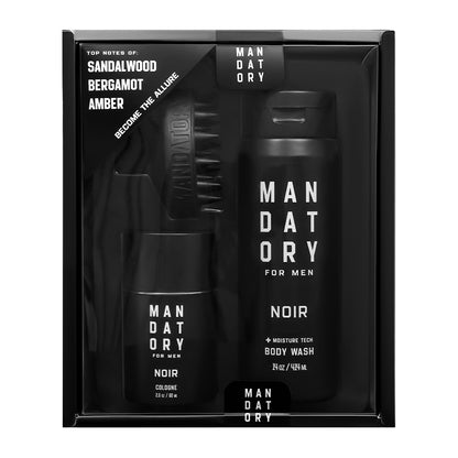 MANDATORY Men's 3pcs Gift Set NOIR