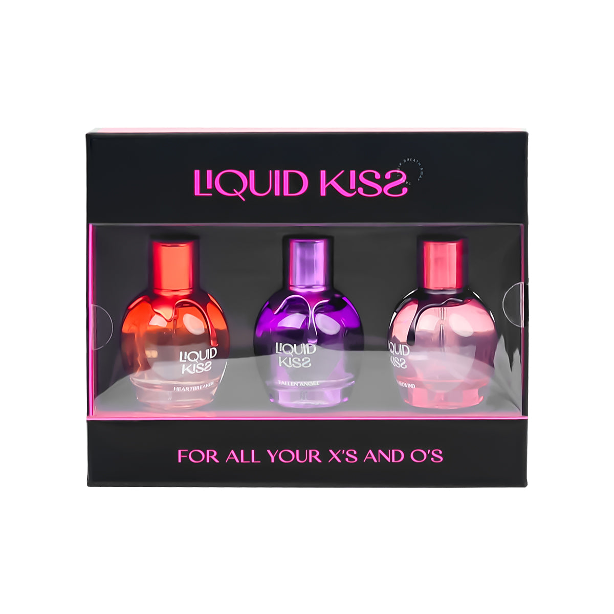 LIQUID KISS Women's 3pcs Set COFFRET FOR ALL YOUR X'S AND O'S