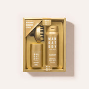 Aurum Cologne & Body Wash & Brush Set