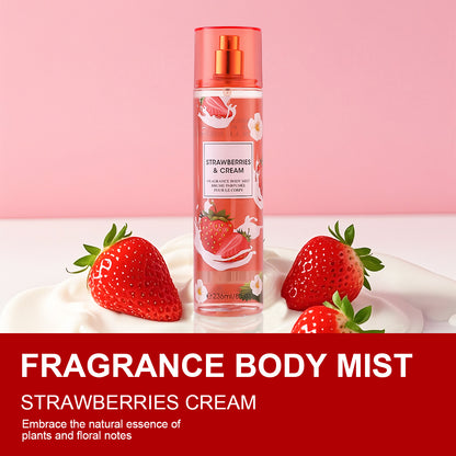 Love of Fruits Body Mist 4x 8 oz - Blackberry / Orange / Peach / Strawberry