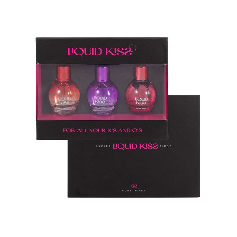 LIQUID KISS Women's 3pcs Set COFFRET FOR ALL YOUR X'S AND O'S