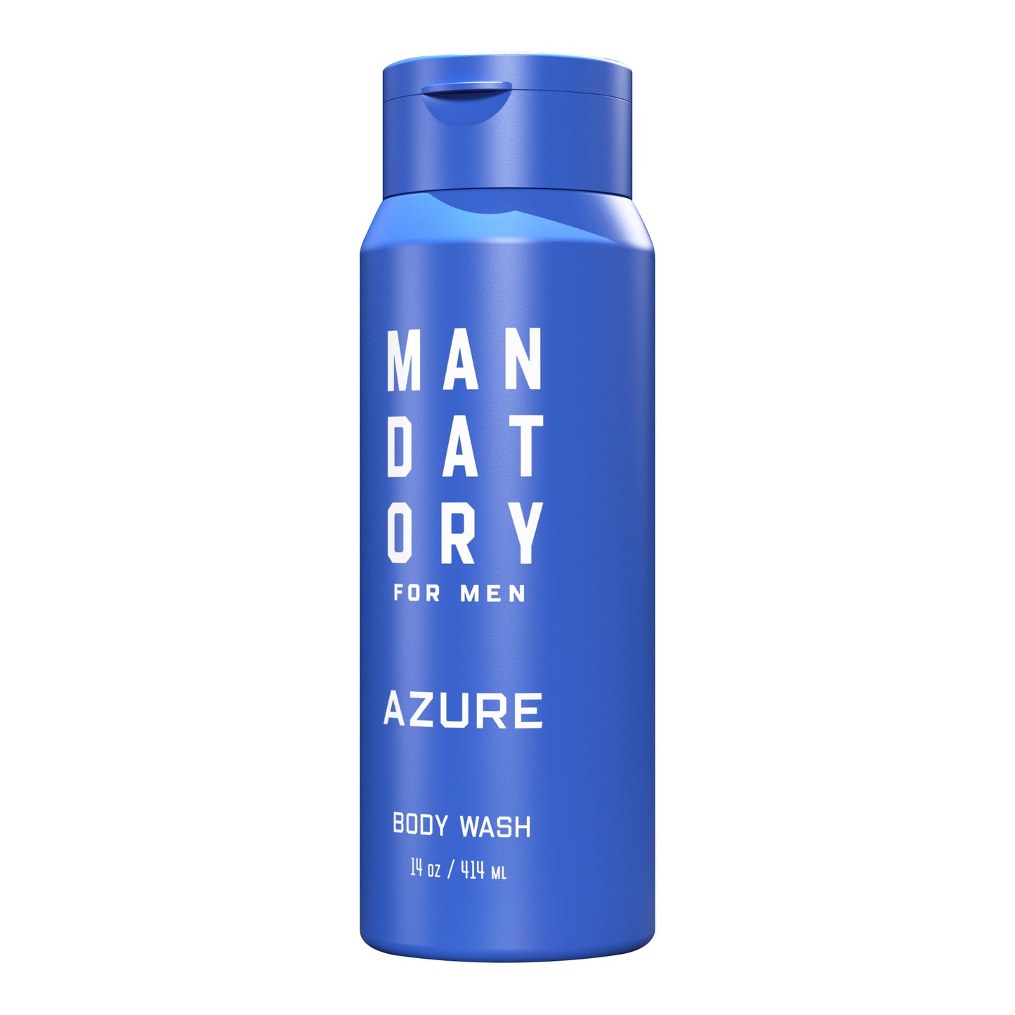 MANDATORY Men's Body Wash 14oz PDQ-AZURE