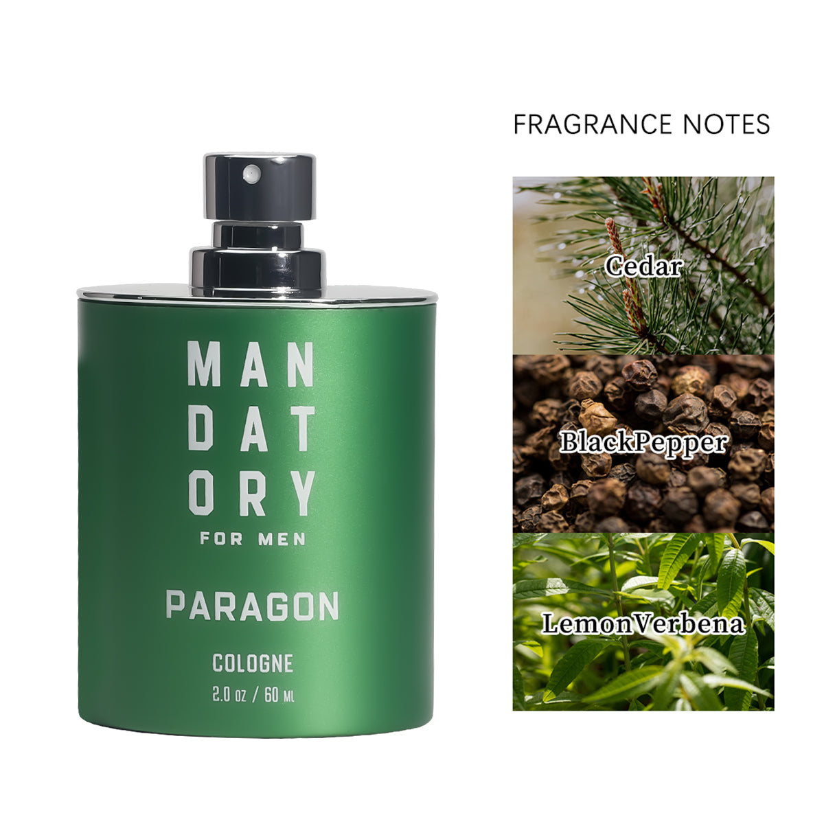 Paragon Cologne & Body Wash & Brush Set