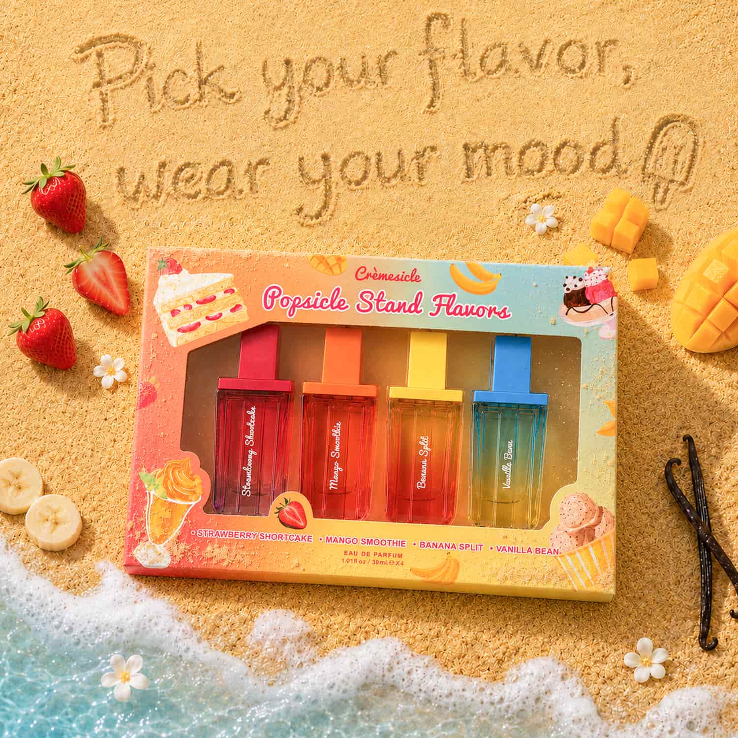 Crèmesicle Popsicle Stand Flavors 4pcs Gift Set