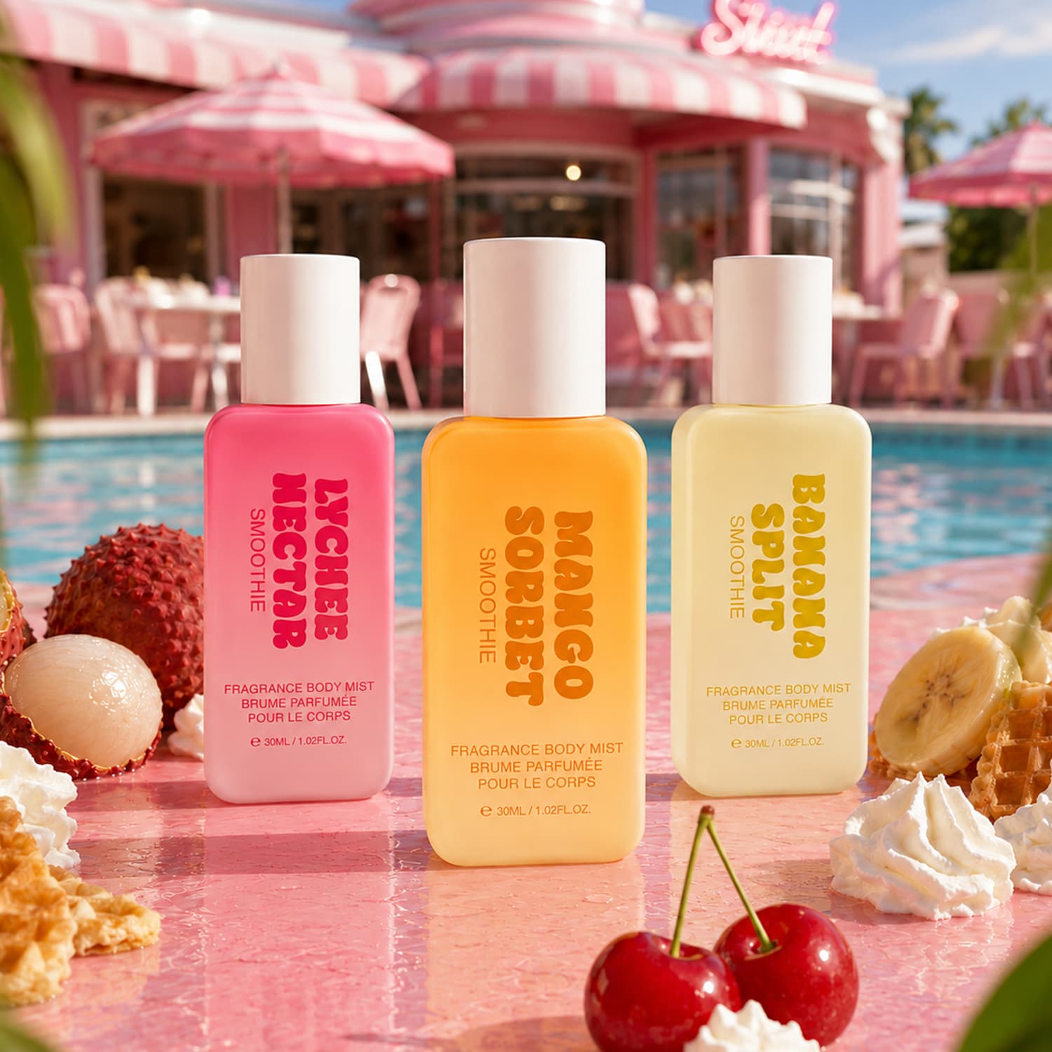 Fruit Smoothie Body Mist Gift Set 30ml