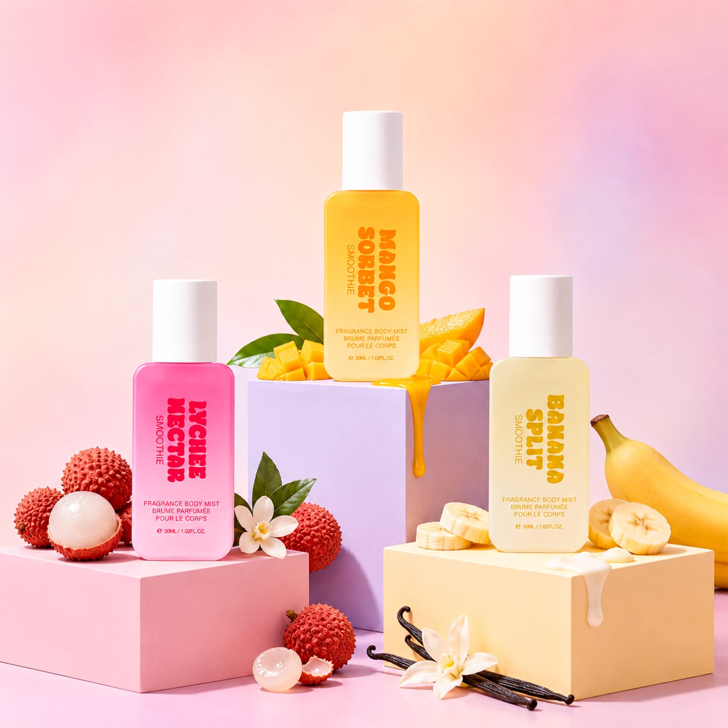 Fruit Smoothie Body Mist Gift Set 30ml