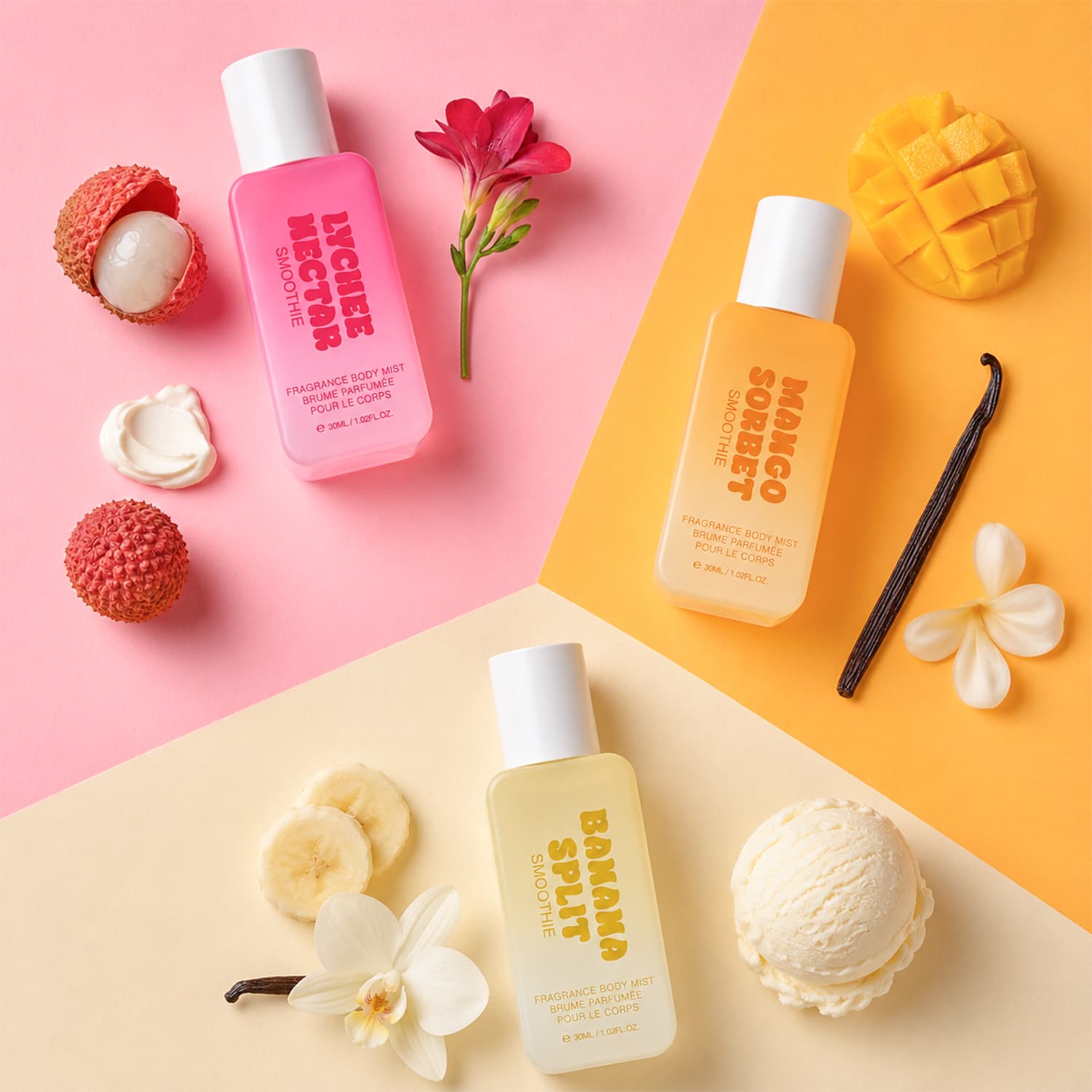 Fruit Smoothie Body Mist Gift Set 30ml