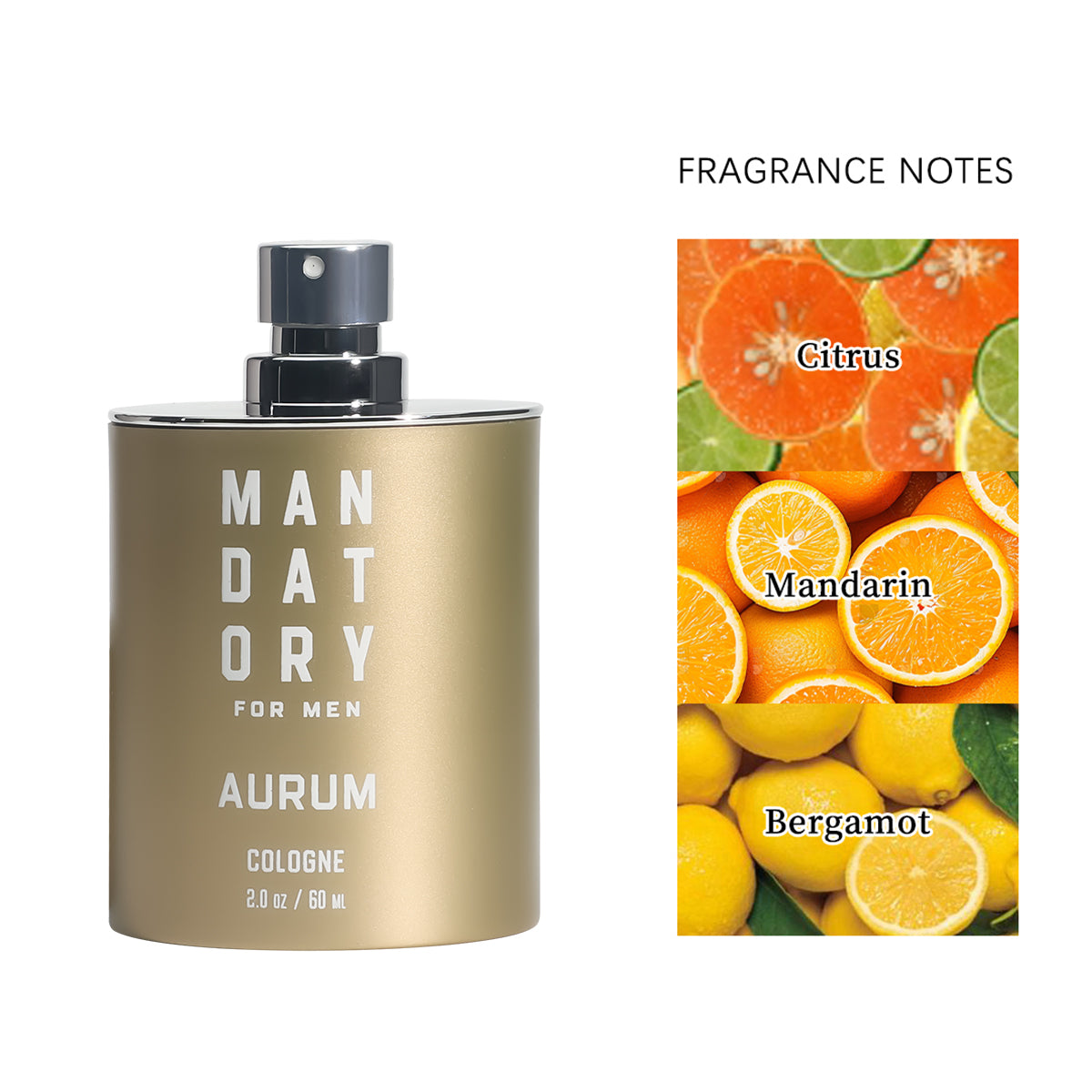 Aurum Cologne & Body Wash & Brush Set