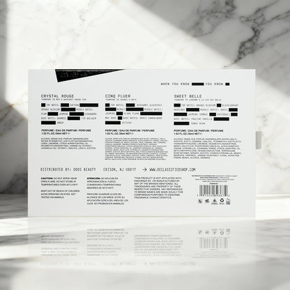 Crystal Rouge•Cinq Fluer•Sweet Belle GIFT BOX