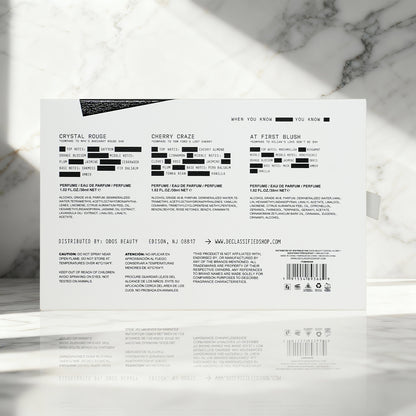 Crystal Rouge•Cherry Craze•At First Blush GIFT BOX