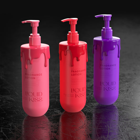 LIQUID KISS Women's Body Wash 3pcs Vial Set