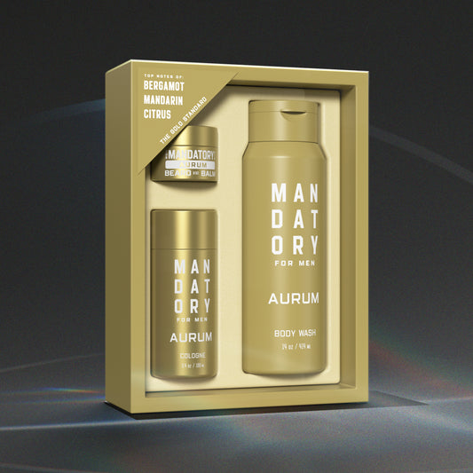 Mandatory Aurum 3-Piece Fragrance Gift Set