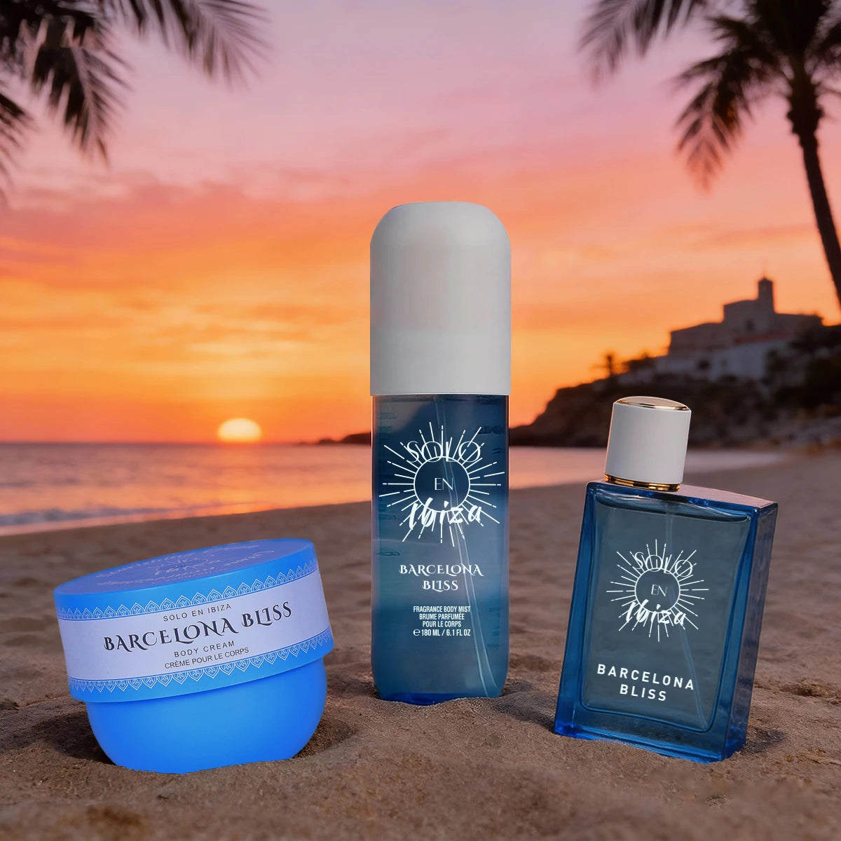 Soloenibiza Fragrance Bundle – Perfume, Body Mist & Body Cream