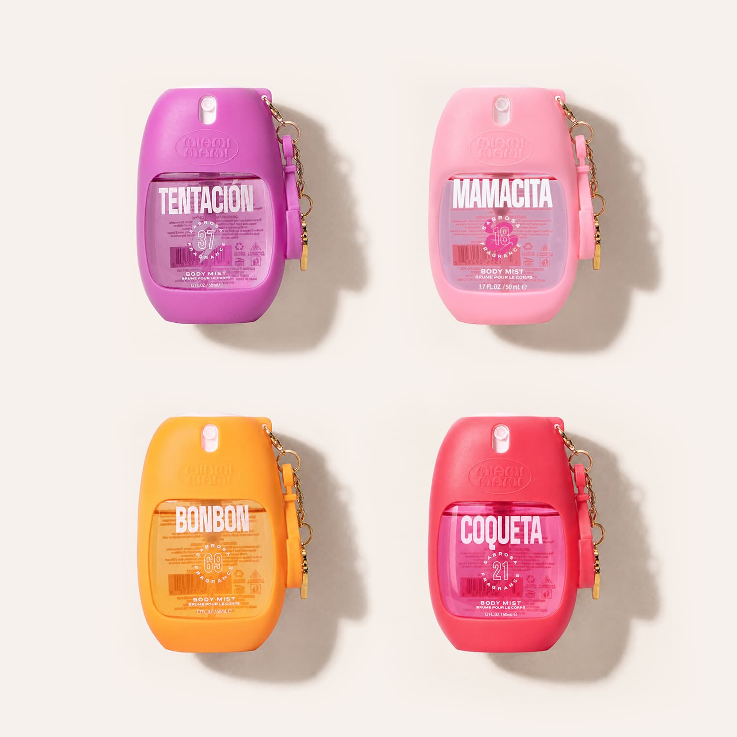 Miami Mami 4pcs Body Mist Set