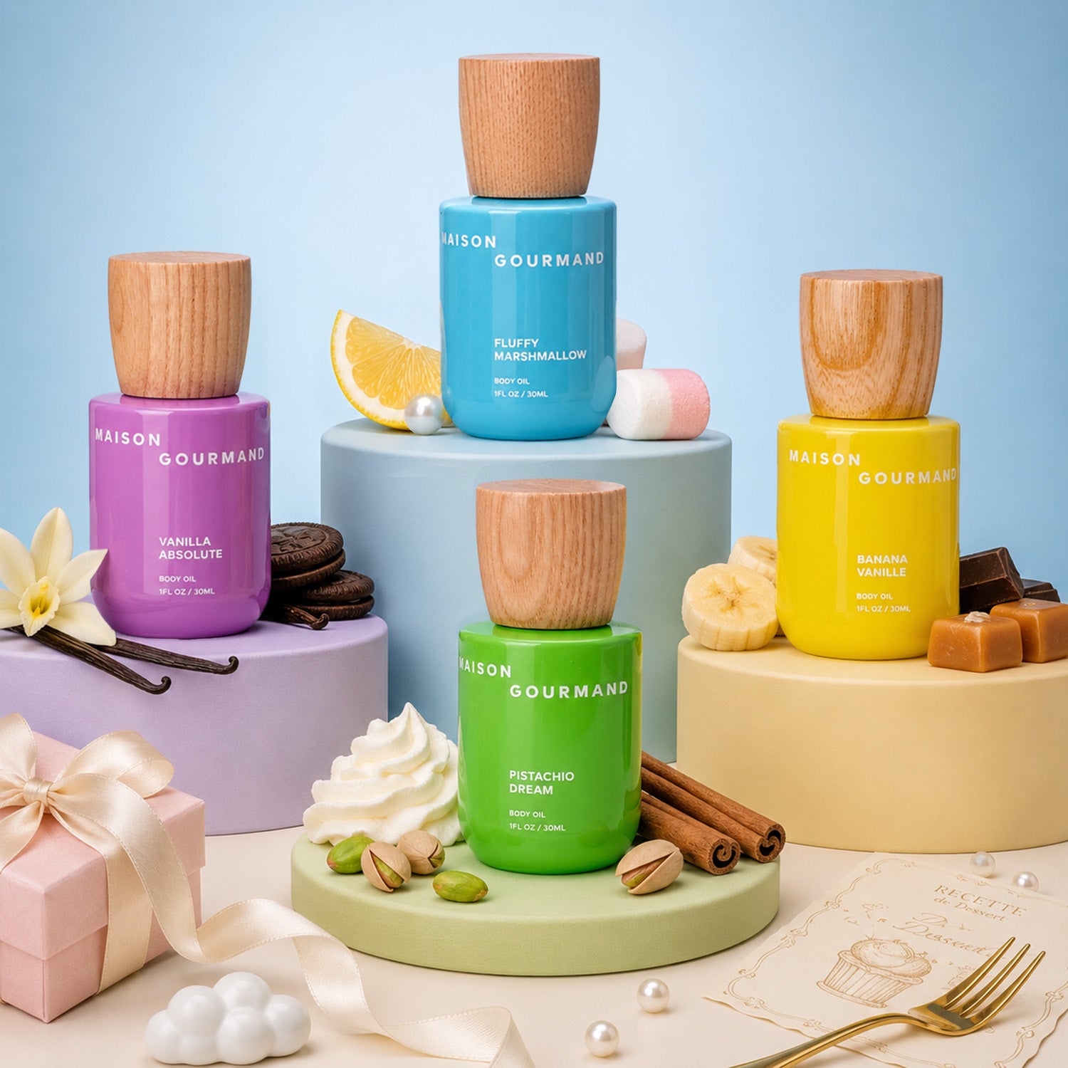 Maison Gourmand 4pc Oil Gift Set