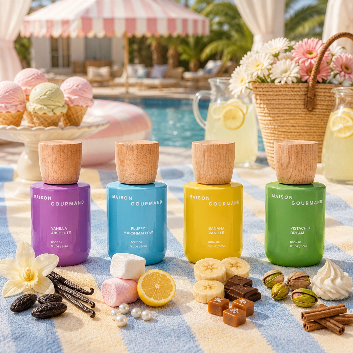 Maison Gourmand 4pc Oil Gift Set