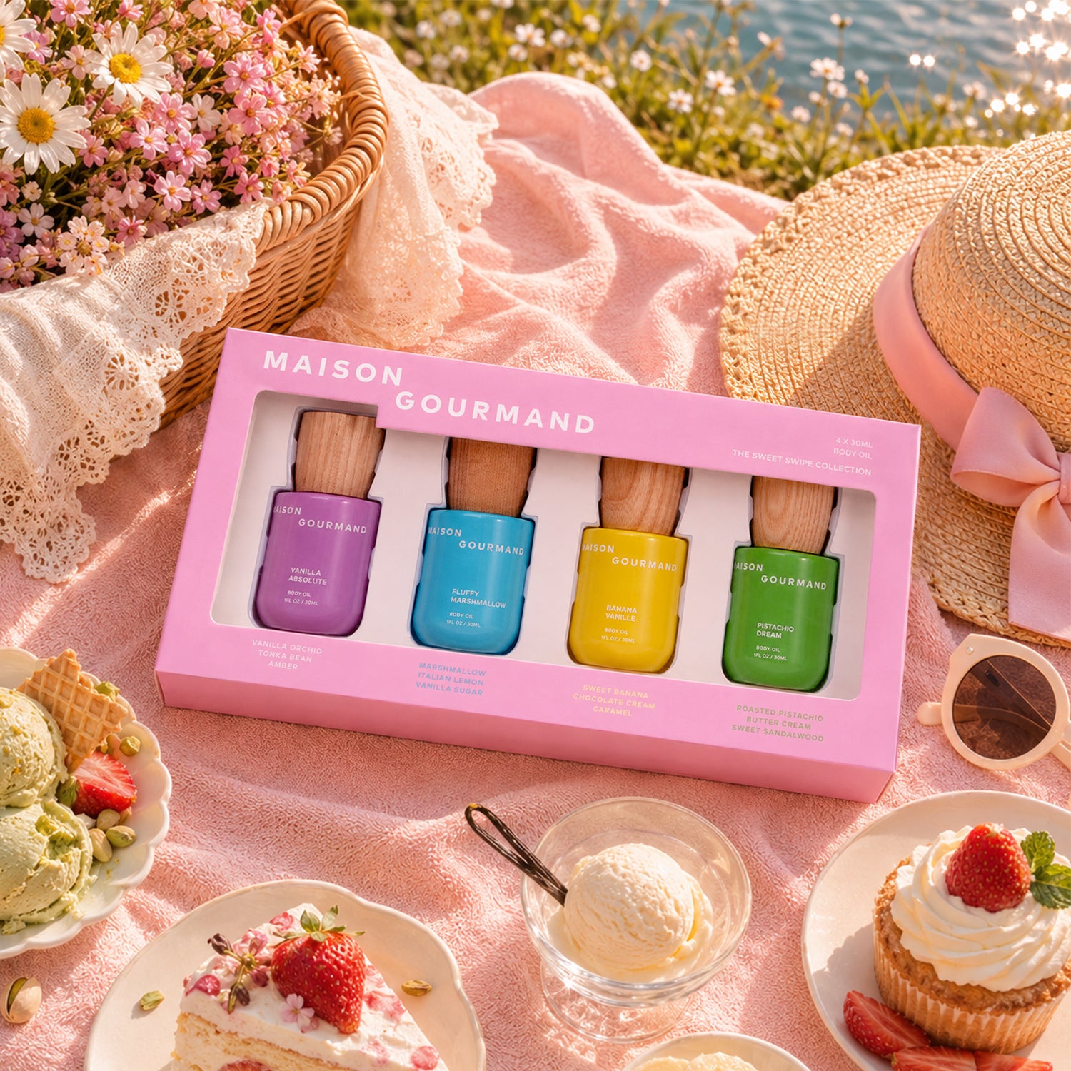 Maison Gourmand 4pc Oil Gift Set